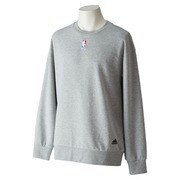 M38798-ITM48-J/S [NBA Sweat Crew 長袖 メンズ Sサイズ ミディアムグレイヘザー]