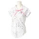 M67226-LMI60-J/L [蘭 半袖グラフィックTシャツ レディース Lサイズ ホワイト]