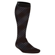 S03322-ITW41-2729 [techfit ハイソックスG 27～29cm ブラック×ナイトグレー×ボールドオニキス]