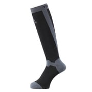 S03334-ITW42-2527 [techfit ハイソックス 25～27cm ブラック×ボールドオニキス]