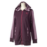 S03517-ITX21-J/M [W adidas bloom ジャージロングパーカー Mサイズ]