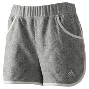 S03605-ITX46-J/M [adidas bloom スウェットショーツ レディース Mサイズ ミディアムグレイヘザー]