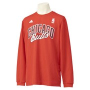S04632-JED48-J2XO [NBA Team 長袖Tシャツ メンズ 2XOサイズ レッド]