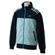 S05047-DEA46-J160 [adidasbloom ウォームアップ フクレジャケット ガールズサイズ]