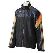 S06750-JED18-J/L [M ADIDAS PROFESSIONAL フルジップ ウィンドジャケット 長袖 Lサイズ]