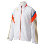 S06752-JED18-J/O [M ADIDAS PROFESSIONAL フルジップ ウィンドジャケット 長袖 Oサイズ]