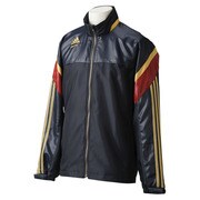 S06754-JED18-J/XO [M ADIDAS PROFESSIONAL フルジップ ウィンドジャケット 長袖 XOサイズ]