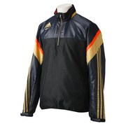 S06758-JED21-J/O [M ADIDAS PROFESSIONAL オプトセンサー付 ハーフジップ ジャケット 長袖 Oサイズ]