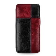 CBR-APIP6NMS4OBRRP [BONRONI Premium Leather Case for iPhone 6s/6 4.7インチ用 横開き 高級本革ケース Plutus 赤/黒]