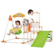 4332 [2～5歳 ジャングルジム おりたたみロングスロープ キッズパーク2 プラス]