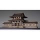 KOB10-12 [木製建築模型 1/100 法隆寺中門 回廊付き リニューアル版]
