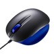 ブルーLED有線マウス ブルー MA-BL6BL