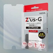 Z-I6-H [Z'us-G ゼウスジー ハイクリア for iPhone 6 4.7インチ用強化ガラス保護フィルム]