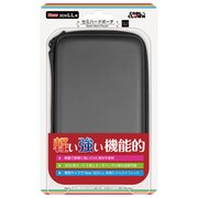 セミハードポーチ [New 3DSLL用 ブラック]