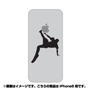 ip6-oc0011-uvbase-clbk [クリアスタンプ iPhone 6/6s 4.7インチ オーバーヘッドアップルBK]
