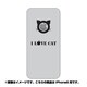 ip6-oc0016-uvbase-clbk [クリアスタンプ iPhone 6/6s 4.7インチ ネコリンゴBK]