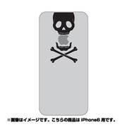 ip6-oc0026-uvbase-clbk [クリアスタンプ iPhone 6/6s 4.7インチ Skull AppleBK]