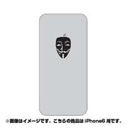 ip6-oc0030-uvbase-clbk [クリアスタンプ iPhone 6/6s 4.7インチ ガイ・フォークスBK]
