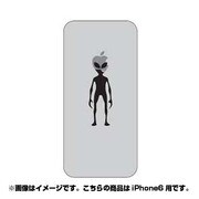 ip6-oc0047-uvbase-clbk [クリアスタンプ iPhone 6/6s 4.7インチ グレイアップルBK]