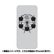ip6-oc0062-uvbase-clbk [クリアスタンプ iPhone 6/6s 4.7インチ 廻るリンゴBK]