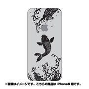 ip6-oc0077-uvbase-clbk [クリアスタンプ iPhone 6/6s 4.7インチ 鯉の林檎昇りBK]