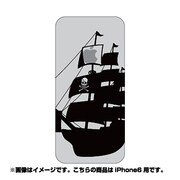 ip6-oc0082-uvbase-clbk [クリアスタンプ iPhone 6/6s 4.7インチ 林檎海賊BK]