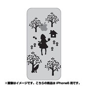 ip6-oc0084-uvbase-clbk [クリアスタンプ iPhone 6/6s 4.7インチ 赤ズキンBK]