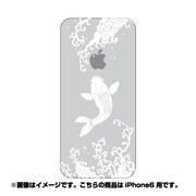 ip6-oc0077-uvbase-clwh [クリアスタンプ iPhone 6/6s 4.7インチ 鯉の林檎昇りWH]