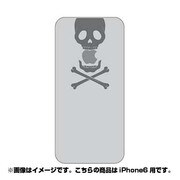 ip6-oc0026-uvbase-clgr [クリアスタンプ iPhone 6/6s 4.7インチ Skull AppleGY]