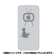 ip6-oc0045-uvbase-clgr [クリアスタンプ iPhone 6/6s 4.7インチ リンゴTVGY]