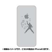 ip6-oc0049-uvbase-clgr [クリアスタンプ iPhone 6/6s 4.7インチ 林檎突きGY]