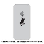 ip6l-oc0008-uvbase-clbk [クリアスタンプ iPhone 6 Plus/6s Plus 5.5インチ アップルトリックBK]