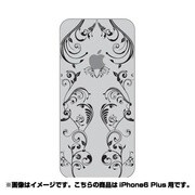 ip6l-oc0010-uvbase-clbk [クリアスタンプ iPhone 6 Plus/6s Plus 5.5インチ アップルリーフ ハートBK]