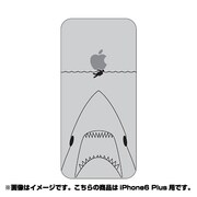 ip6l-oc0018-uvbase-clbk [クリアスタンプ iPhone 6 Plus/6s Plus 5.5インチ シャークアップルBK]