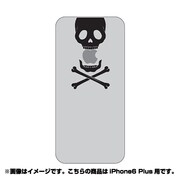ip6l-oc0026-uvbase-clbk [クリアスタンプ iPhone 6 Plus/6s Plus 5.5インチ Skull AppleBK]