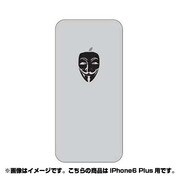 ip6l-oc0030-uvbase-clbk [クリアスタンプ iPhone 6 Plus/6s Plus 5.5インチ ガイ・フォークスBK]
