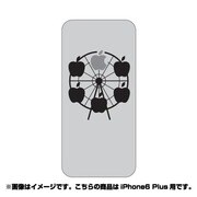 ip6l-oc0062-uvbase-clbk [クリアスタンプ iPhone 6 Plus/6s Plus 5.5インチ 廻るリンゴBK]