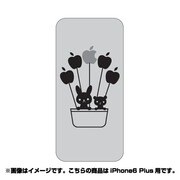 ip6l-oc0063-uvbase-clbk [クリアスタンプ iPhone 6 Plus/6s Plus 5.5インチ 浮かぶリンゴBK]