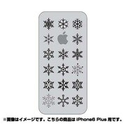 ip6l-oc0064-uvbase-clbk [クリアスタンプ iPhone 6 Plus/6s Plus 5.5インチ Snow Crystal AppleBK]