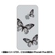 ip6l-oc0065-uvbase-clbk [クリアスタンプ iPhone 6 Plus/6s Plus 5.5インチ バタフライ&アップルBK]