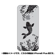 ip6l-oc0077-uvbase-clbk [クリアスタンプ iPhone 6 Plus/6s Plus 5.5インチ 鯉の林檎昇りBK]