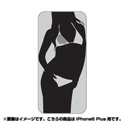 ip6l-oc0083-uvbase-clbk [クリアスタンプ iPhone 6 Plus 5.5インチ セクシーアップルBK]