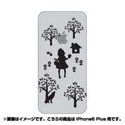 ip6l-oc0084-uvbase-clbk [クリアスタンプ iPhone 6 Plus 5.5インチ 赤ズキンBK]
