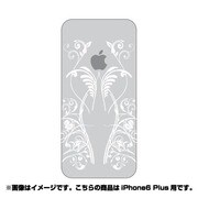 ip6l-oc0009-uvbase-clwh [クリアスタンプ iPhone 6 Plus 5.5インチ アップルリーフ ウィングWH]