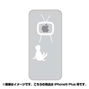 ip6l-oc0045-uvbase-clwh [クリアスタンプ iPhone 6 Plus 5.5インチ リンゴTVWH]