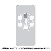 ip6l-oc0062-uvbase-clwh [クリアスタンプ iPhone 6 Plus 5.5インチ 廻るリンゴWH]