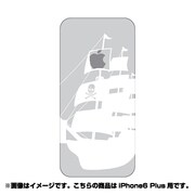 ip6l-oc0082-uvbase-clwh [クリアスタンプ iPhone 6 Plus 5.5インチ 林檎海賊WH]