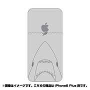 ip6l-oc0018-uvbase-clgr [クリアスタンプ iPhone 6 Plus/6s Plus 5.5インチ シャークアップルGY]
