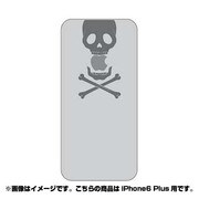 ip6l-oc0026-uvbase-clgr [クリアスタンプ iPhone 6 Plus 5.5インチ Skull AppleGY]