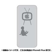 ip6l-oc0045-uvbase-clgr [クリアスタンプ iPhone 6 Plus/6s Plus 5.5インチ リンゴTVGY]